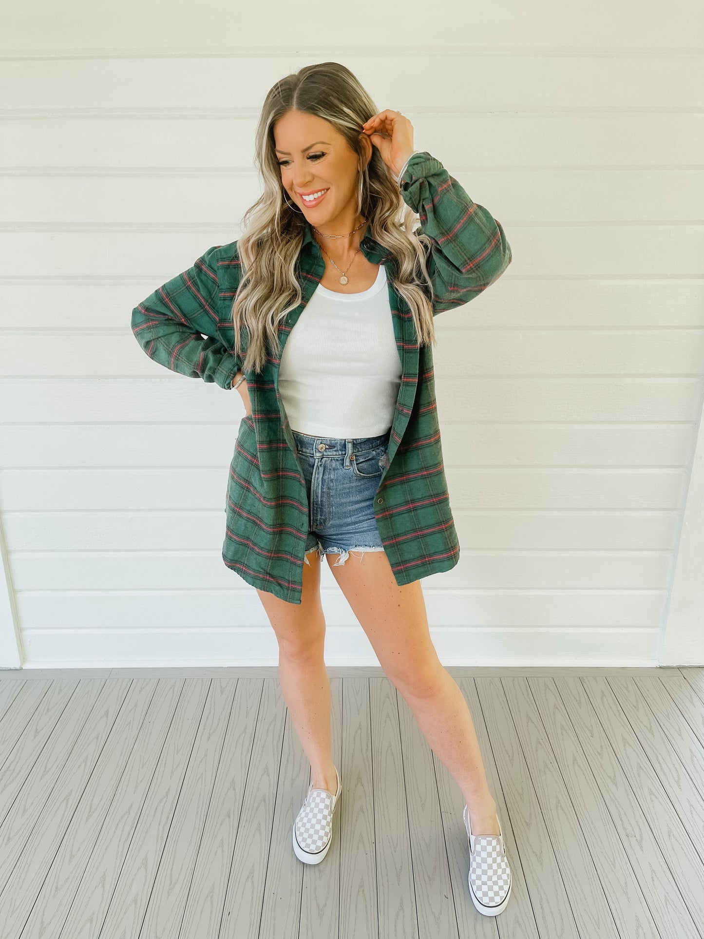 THE KAYLA PLAID SHIRT