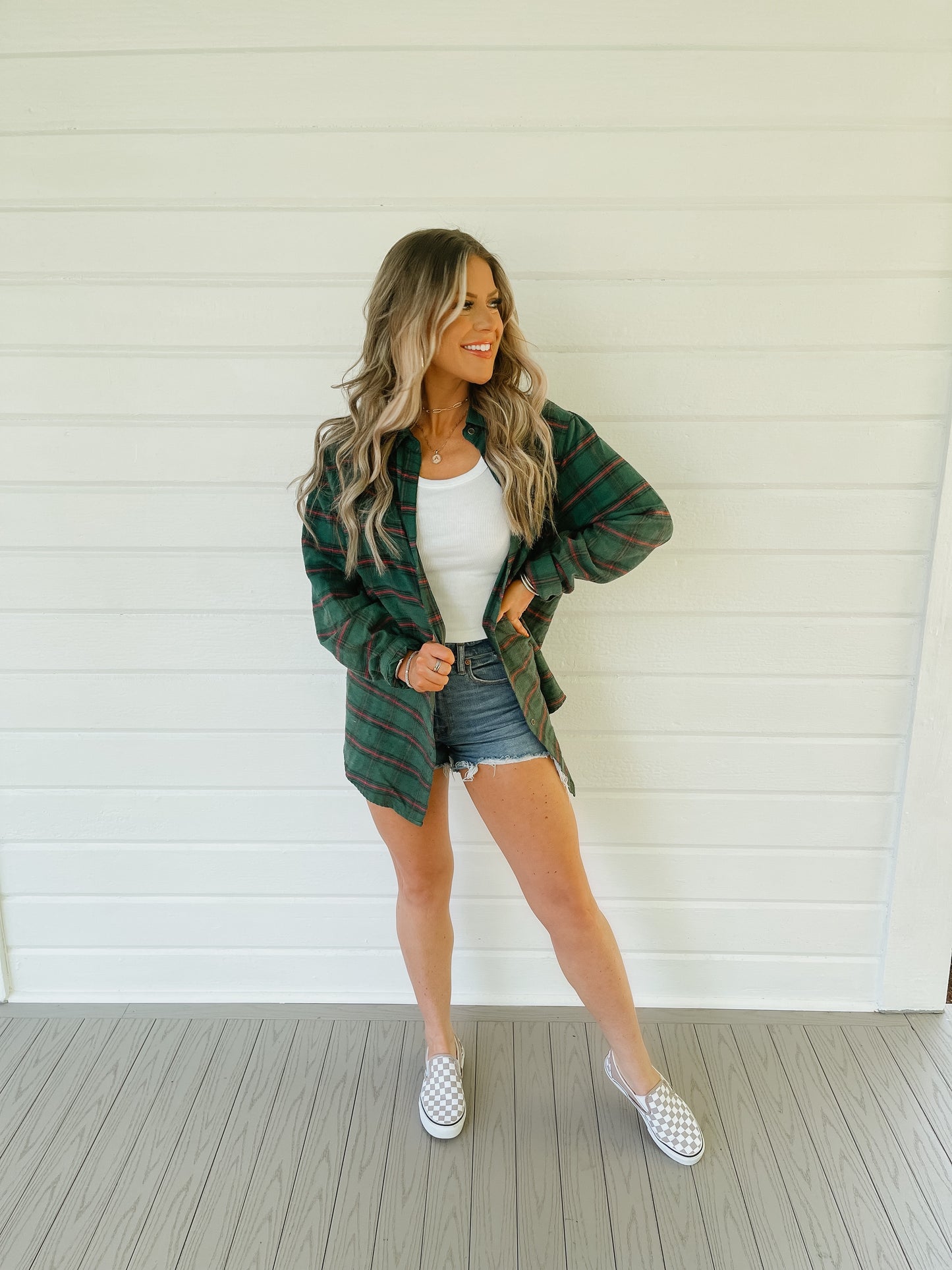 THE KAYLA PLAID SHIRT